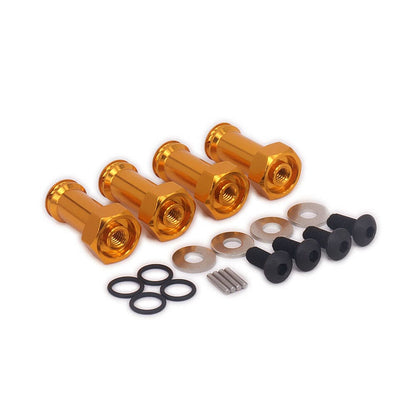 RCAWD WLTOYS A959 A969 A979 K929 Yellow RCAWD Wltoys Upgrades 12mm Wheel Hex Hub 29mm Extension Adapter for RC 1/18 WLtoys A959 A969 K929