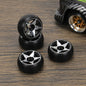 RCAWD WLTOYS K969 K989 P929 Black / Pentagram 25mm Style RCAWD 4pcs 29*11mm RC Drift Wheel Tires for 1/28 Wltoys K969 K989 P929, kyosho mini-Z mini-Q mini-D