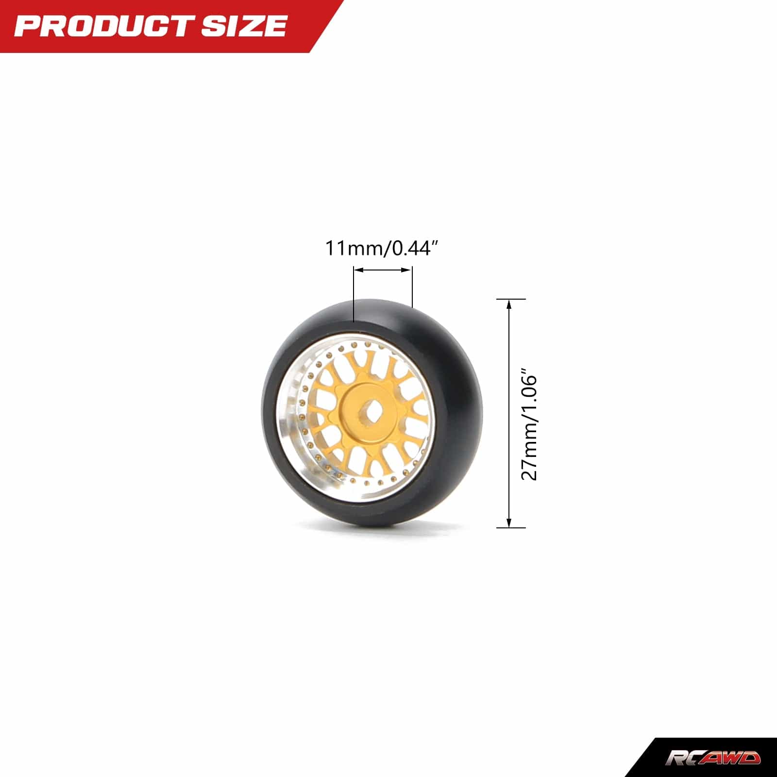 RCAWD WLTOYS K969 K989 P929 RCAWD 27*11mm 12 Spokes RC Drift Wheel Tires for 1/28 Wltoys K969 K989 P929, kyosho mini-Z mini-Q mini-D