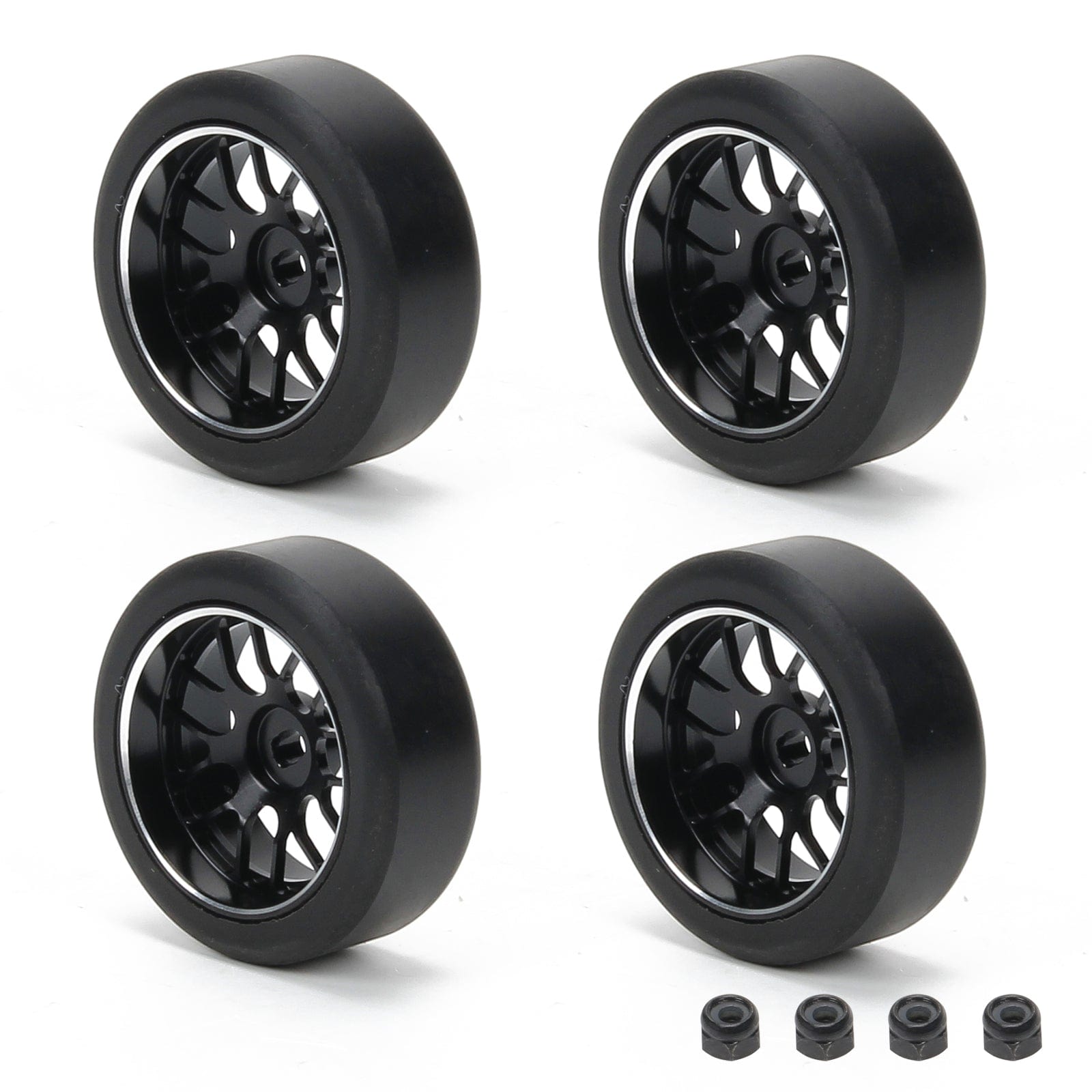 RCAWD WLTOYS K969 K989 P929 RCAWD 29*11mm RC Alloy Dirft Rim Wheel Drift Tires for 1/28 Wltoys K969 K989 P929, kyosho mini-Z mini-Q mini-D