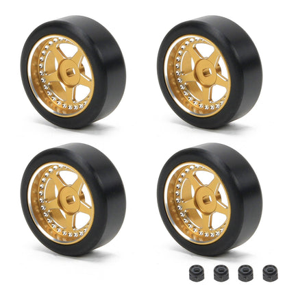 RCAWD WLTOYS K969 K989 P929 RCAWD 4pcs 29*11mm RC Drift Wheel Tires for 1/28 Wltoys K969 K989 P929, kyosho mini-Z mini-Q mini-D