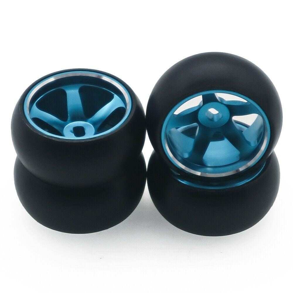 RCAWD WLTOYS K969 K989 P929 RCAWD Alloy Rim Drift Wheel 5 Spoke for 1/28 Kyosho Mini-Z Mini-Q Mini-D Wltoys K969 K989 P929