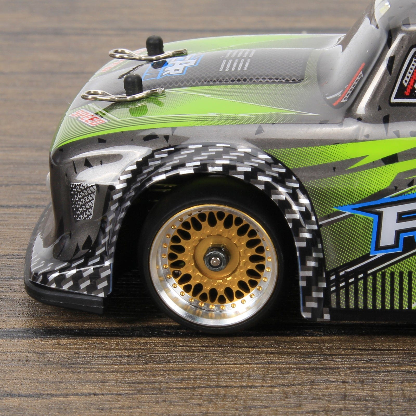 RCAWD WLTOYS K969 K989 P929 RCAWD RC Drift Wheel Tires for 1/28 Wltoys K969 K989 P929, Kyosho Mini-Z mini-Q Mini-D Alloy Dirft Rim Wheel Upgrade Parts 25*11 mm Pentagram Drift Wheel Tires