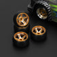 RCAWD WLTOYS K969 K989 P929 RCAWD Wltoys Upgrades 25mm Double 5 Spokes Drift Wheel Tires