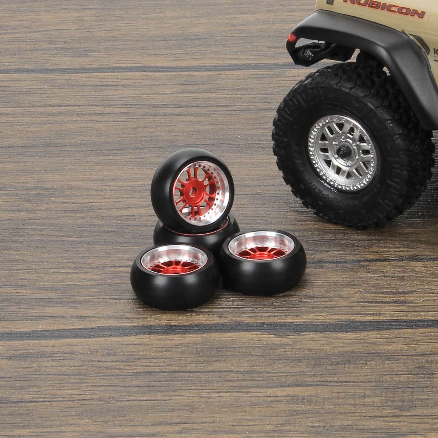 RCAWD WLTOYS K969 K989 P929 Red RCAWD 27*11mm 12 Spokes RC Drift Wheel Tires for 1/28 Wltoys K969 K989 P929, kyosho mini-Z mini-Q mini-D