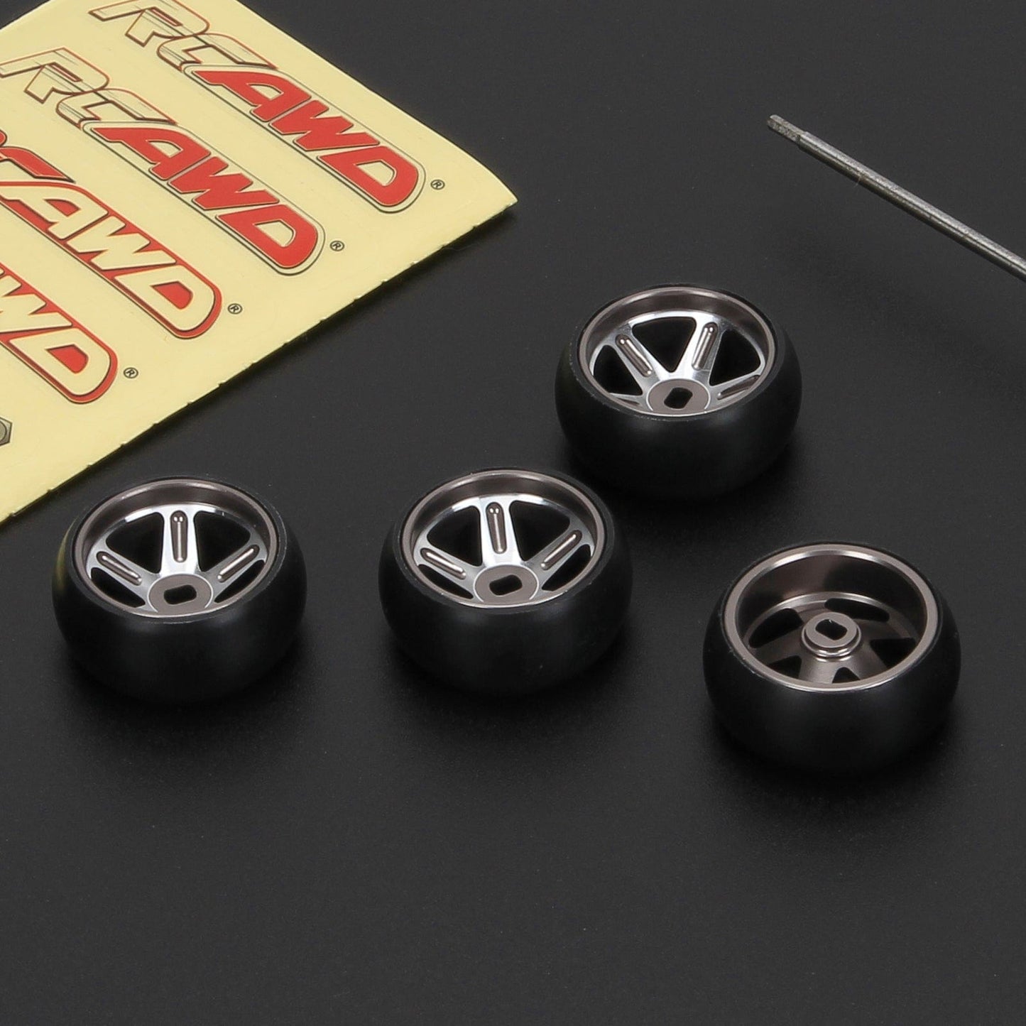 RCAWD WLTOYS K969 K989 P929 TI RCAWD 4pcs 25*11mm RC Drift Wheel Tires for 1/28 Wltoys K969 K989 P929, kyosho mini-Z mini-Q mini-D