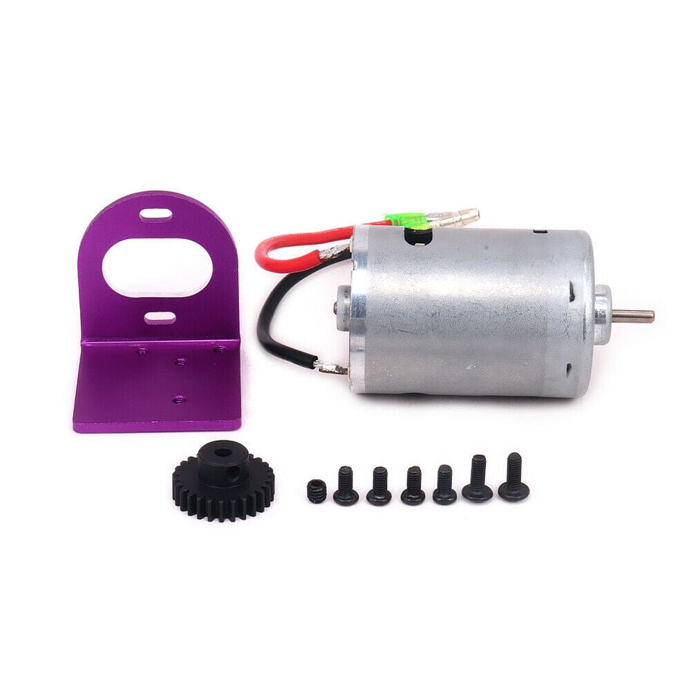 RCAWD Wltoys upgrade 540 motor with mount set for 1/18 Wltoys A959 - RCAWD