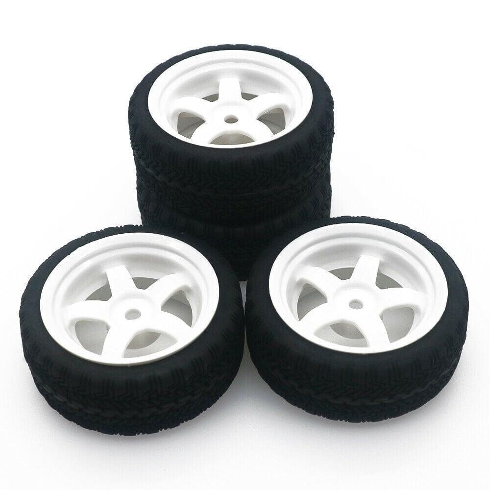 RCAWD WPL D12 RCAWD 63mm 5 spoke wheel rubber tire for WPL D12 drift truck