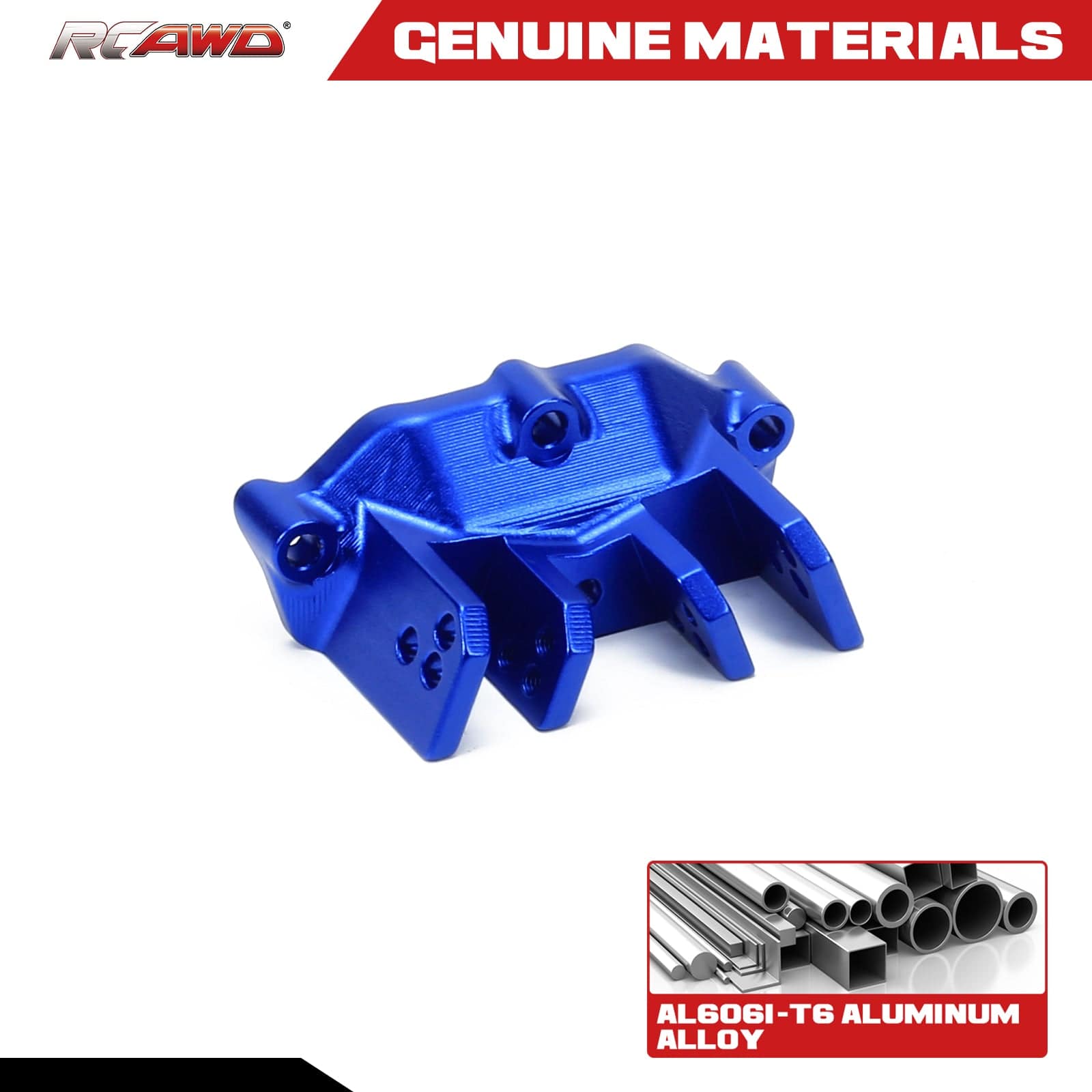 RCAWD Aluminum alloy Axle Housing Upper Track Rod Mount  for 1-10 Losi Baja Rey Hammer Rey U4 RC car Upgrded part