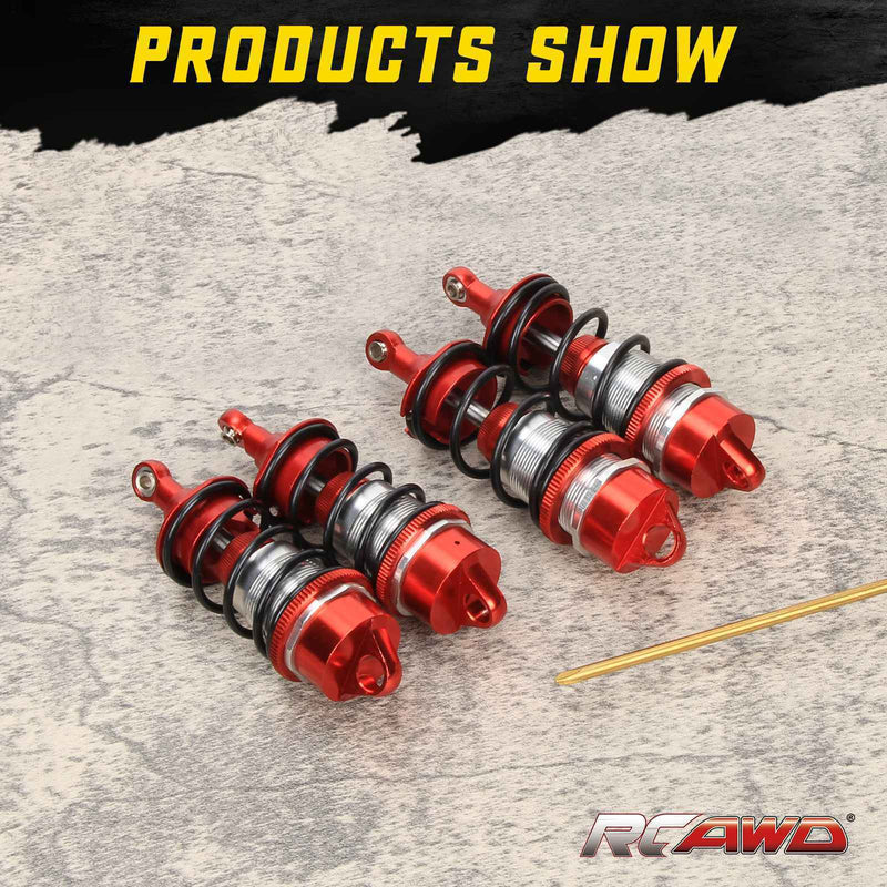 RCAWD Arrma Felony Infraction Limitless 6S BLX Front Rear Shocks full set ARA330627 - RCAWD