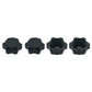 RCAWD ARRMA UPGRADE PARTS Black RCAWD alloy wheel nut 17mm thread 1.0 for Arrma Infraction Limitless Felony