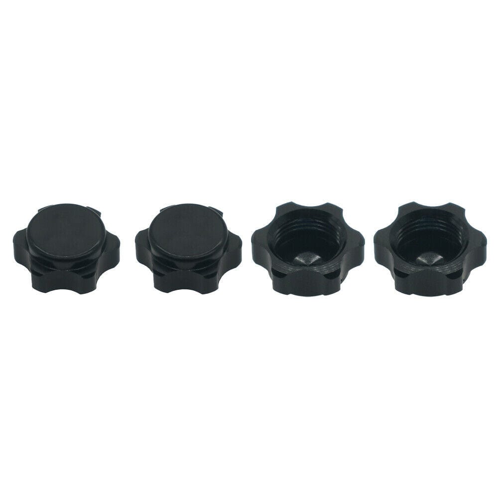 RCAWD ARRMA UPGRADE PARTS Black RCAWD alloy wheel nut 17mm thread 1.0 for Arrma Infraction Limitless Felony