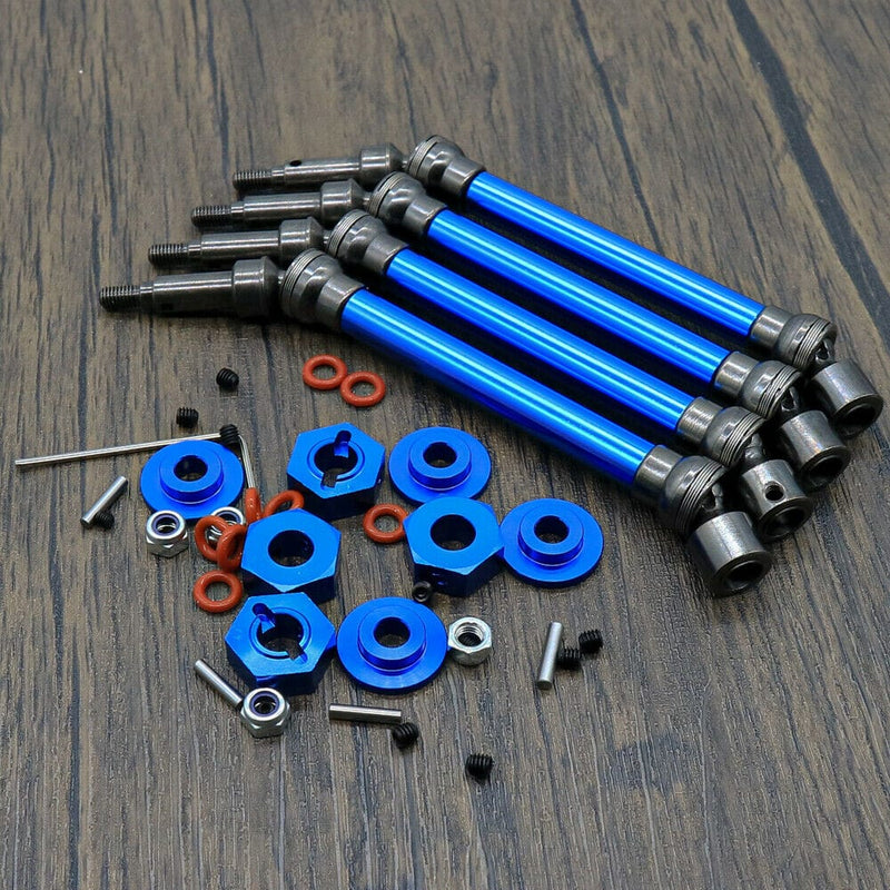 Hot Racing Aluminum Slider Driveshaft Chassis For Arrma LWB RC Trucks - Model ATF125L01