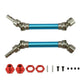 RCAWD ARRMA UPGRADE PARTS Blue RCAWD ARA310905 Rear & Front Drive Shaft For 1/8 Arrma Typhon 550 MEGA 3S BLX