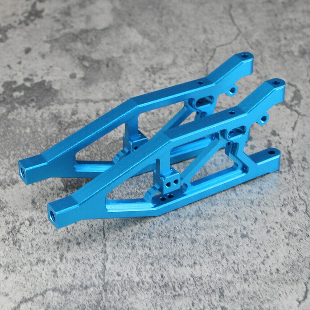RCAWD ARRMA UPGRADE PARTS Blue RCAWD ARA330656 front lower suspension arms for outcast talion kraton  6S SERIES