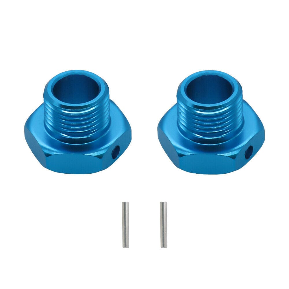 RCAWD ARRMA UPGRADE PARTS Blue RCAWD Wheel Hex 17mm With 2 Pins For Arrma 6s Notorious Kraton Outcast Typhon