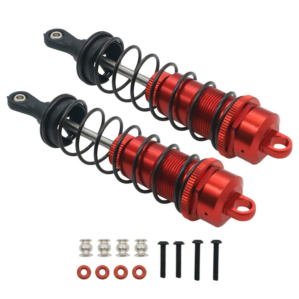 RCAWD ARRMA UPGRADE PARTS front shocks ARA330552 RCAWD Alloy CNC DIY Upgrade Parts For 1/10 arrma kraton outcast 4X4 4S BLX