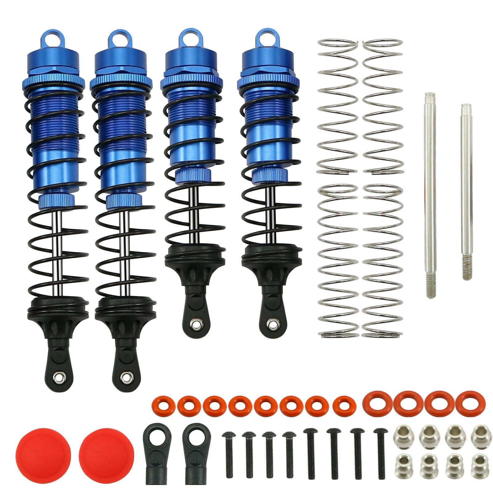 RCAWD ARRMA UPGRADE PARTS Navy Blue RCAWD AR330552 Front Rear Shocks For Arrma 1/10 Outcast Kraton 4S BLX 4X4