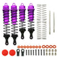 RCAWD ARRMA UPGRADE PARTS Purple RCAWD AR330552 Front Rear Shocks For Arrma 1/10 Outcast Kraton 4S BLX 4X4