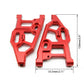 RCAWD ARRMA UPGRADE PARTS RCAWD ARA330606 front lower suspension arms for 1/7 arrma Mojave 6S BLX EXB