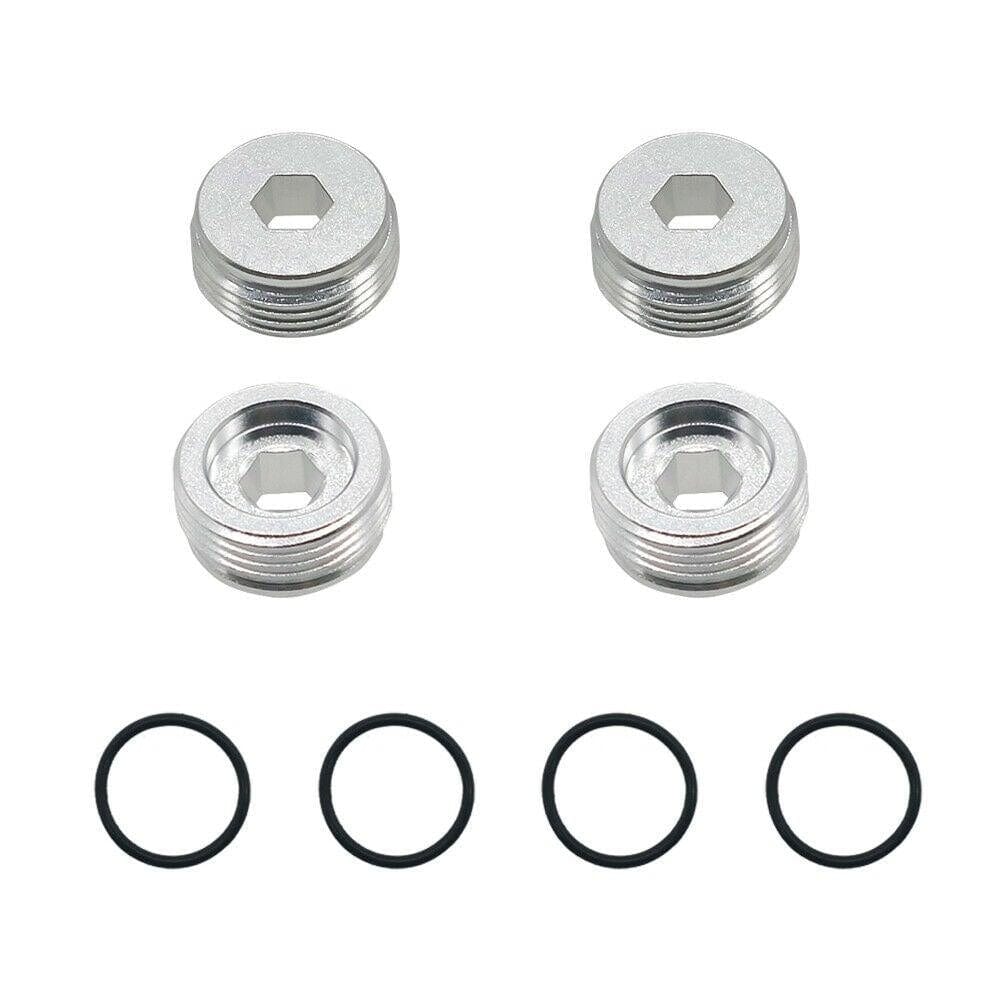 RCAWD ARRMA UPGRADE PARTS RCAWD Front Hub Nut O-Rings ARA320467 for ARRMA FELONY INFRACTION LIMITLESS 6S