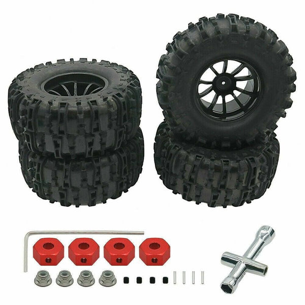 RCAWD 78*55mm Wheel Tires 4pcs for Arrma Typhon 3S Outcast Kraton 4S RC Car - RCAWD