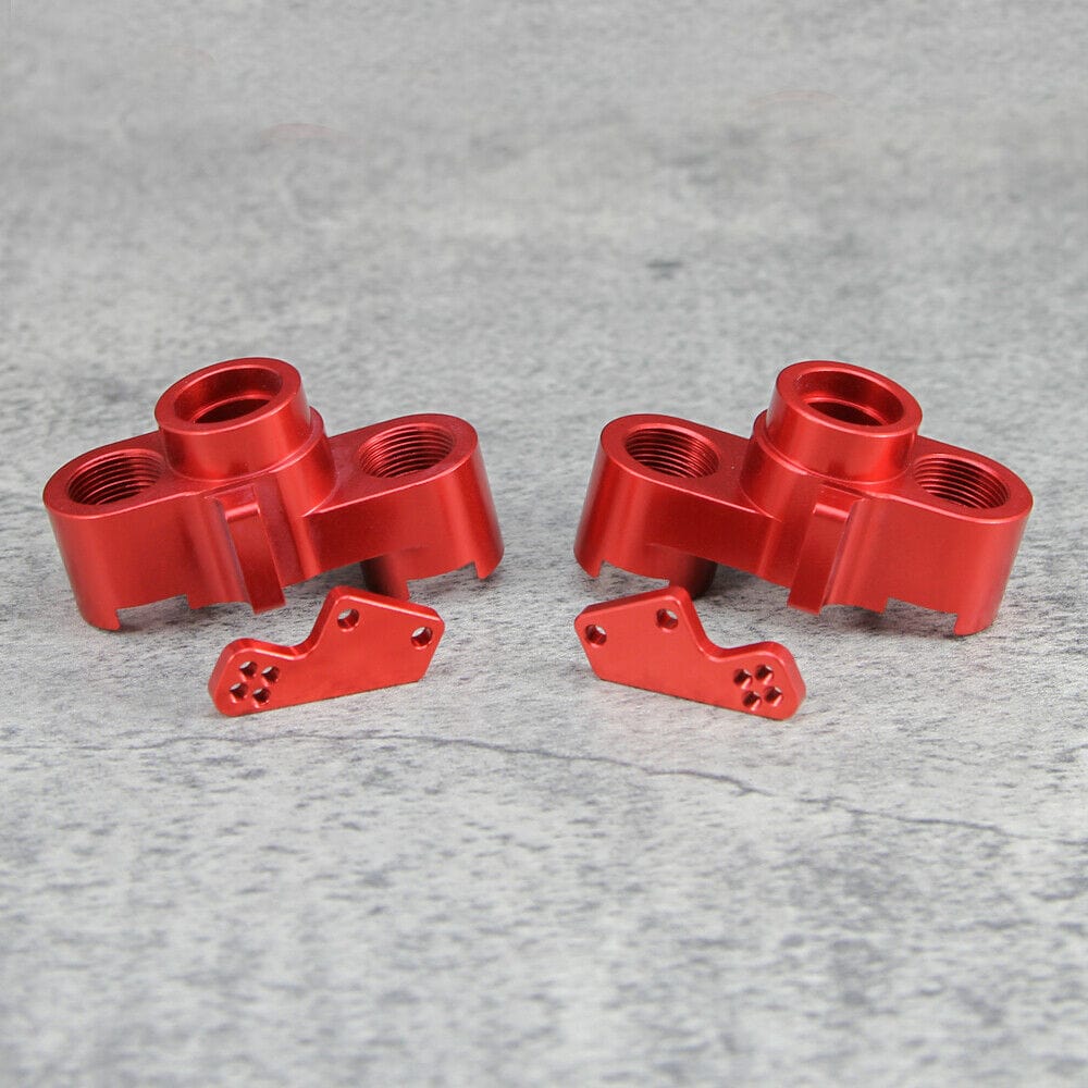 RCAWD ARRMA UPGRADE PARTS Red RCAWD AR330505 composite front steering block for kraton notorious outcast 6S