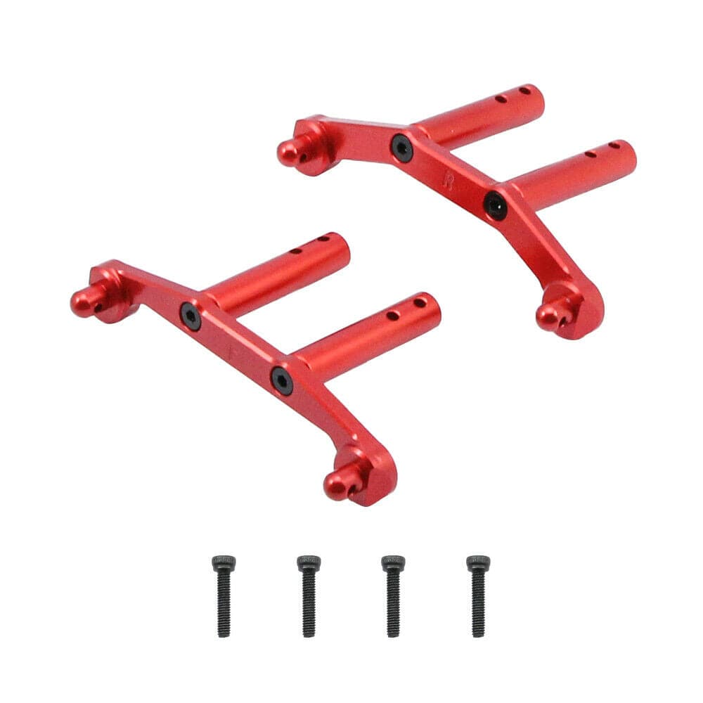 RCAWD ARRMA UPGRADE PARTS Red RCAWD ARA320606 Alloy Body Mount For 1/10 Arrma Granite 3S BLX & 550 Mega Truck