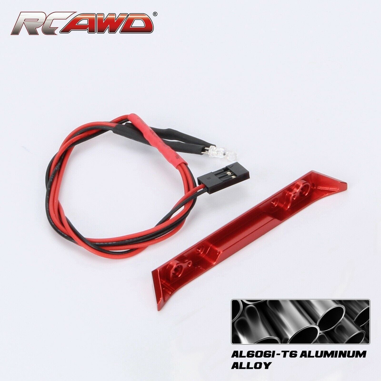 RCAWD Axial 1/24 SCX24 Chevrolet C10 Crawler Rear Bumper & Lights AXI00001 Upgrade Parts