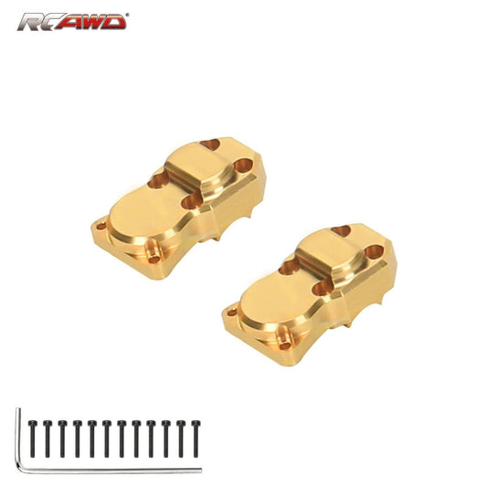 RCAWD Axial 1-24 SCX24 Crawler brass copper axle housing diff cover upgrade parts - RCAWD
