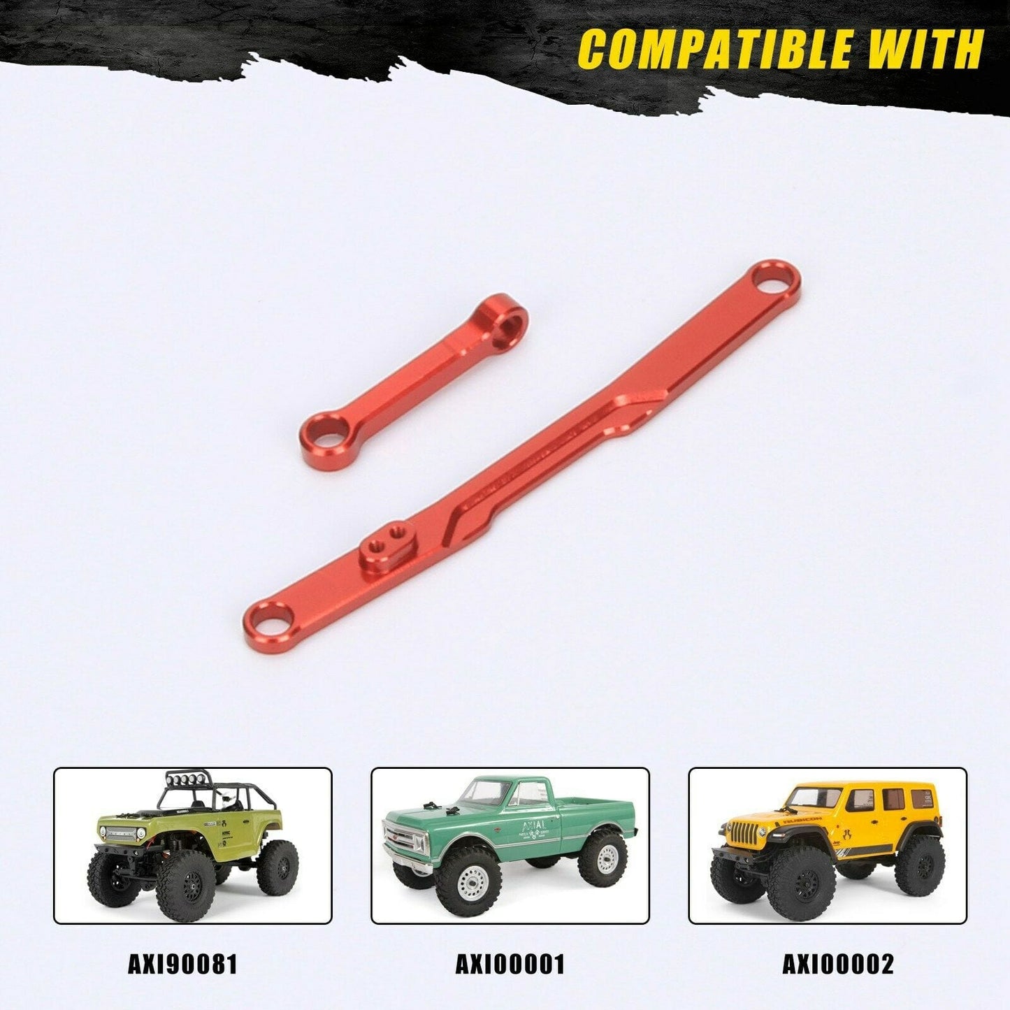 RCAWD Axial SCX24 Crawler Fix Link Steering Rod front steering saver complete HRASXTF49X01 upgrade parts