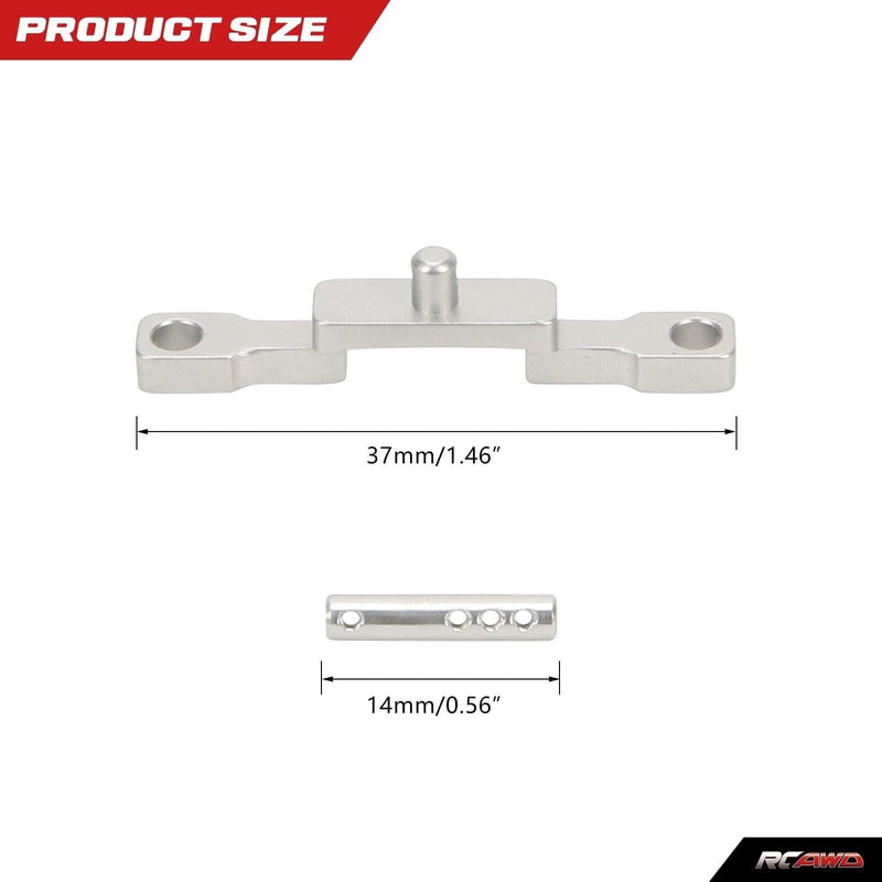 RCAWD Axial SCX24 Jeep Wrangler Front Body Post Set - RCAWD