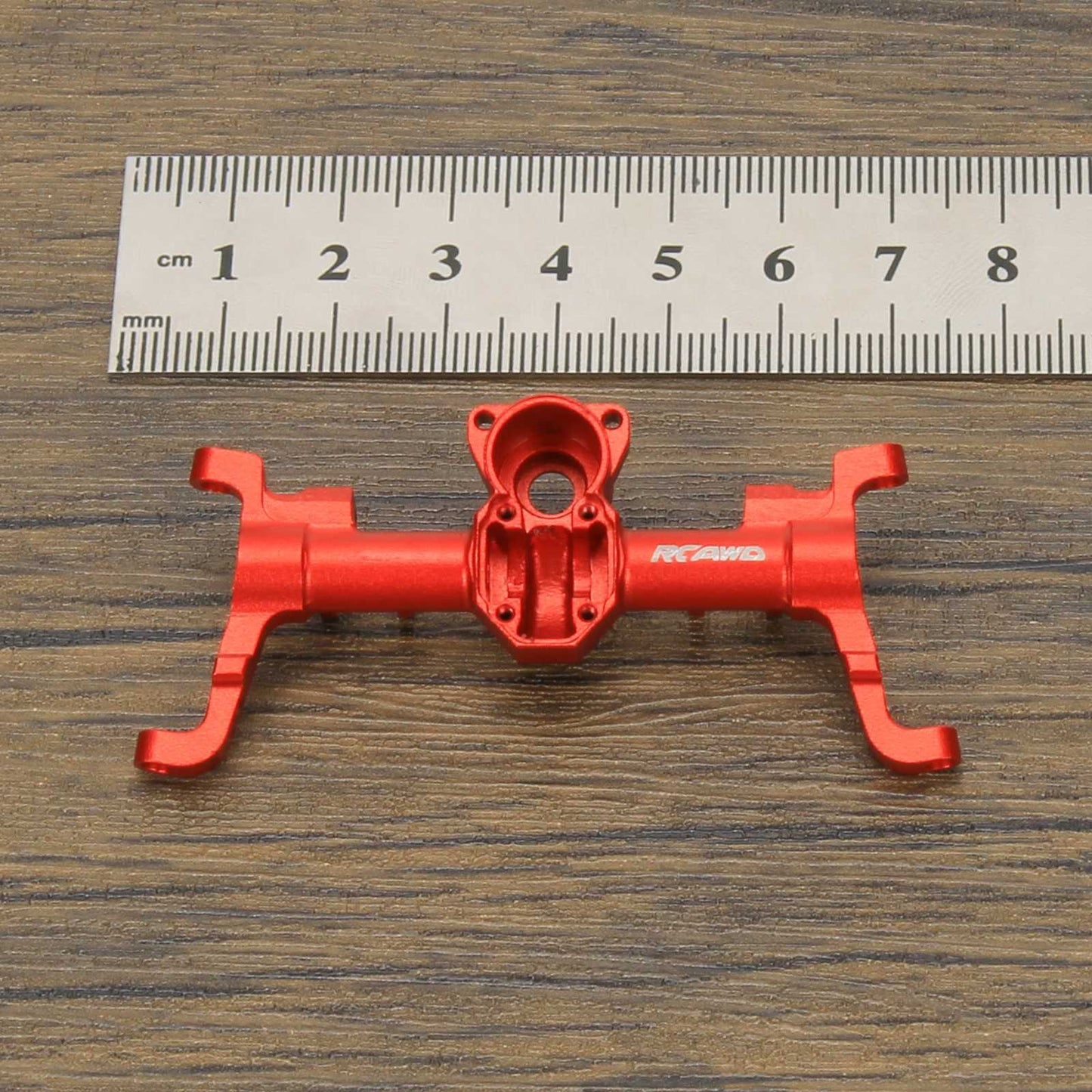 RCAWD AXIAL SCX24 Front portal axle housing / Red RCAWD Axial SCX24 upgrades Alloy Front rear portal axle housing case
