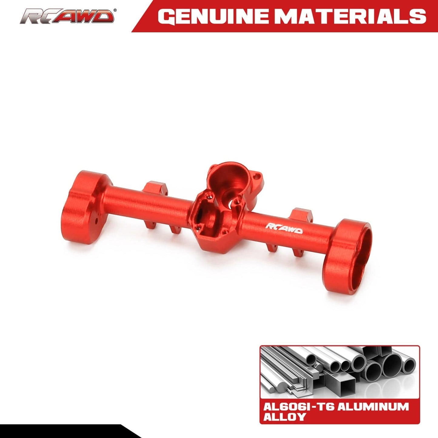 RCAWD AXIAL SCX24 RCAWD Axial SCX24 upgrades Alloy Front rear portal axle housing case