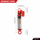 RCAWD AXIAL SCX24 RCAWD Axial SCX24 Upgrades threaded long travel damper shock absorber SCX2511