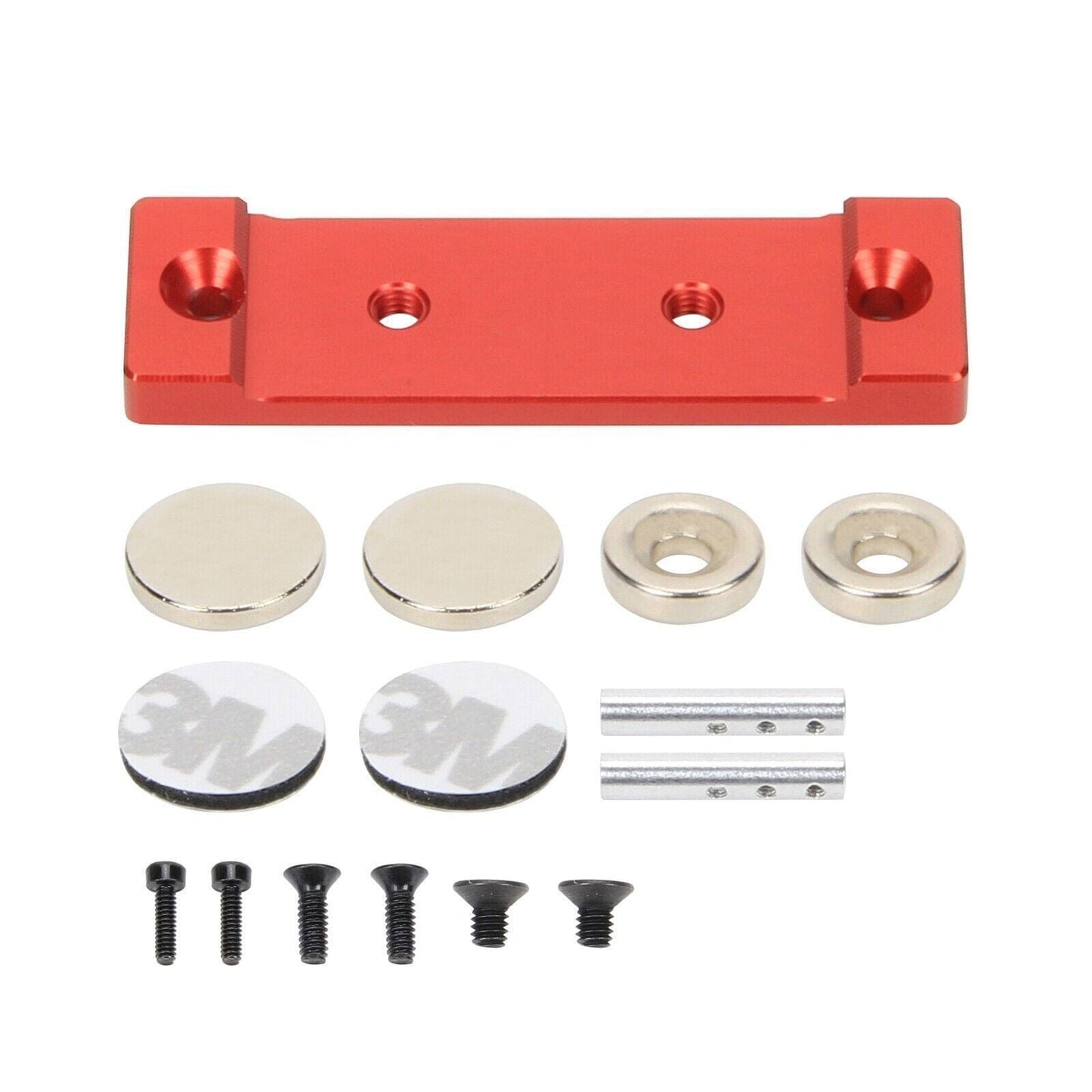 RCAWD AXIAL SCX24 Red Axial SCX24 Refit Body Clip Magnets Set -- RCAWD