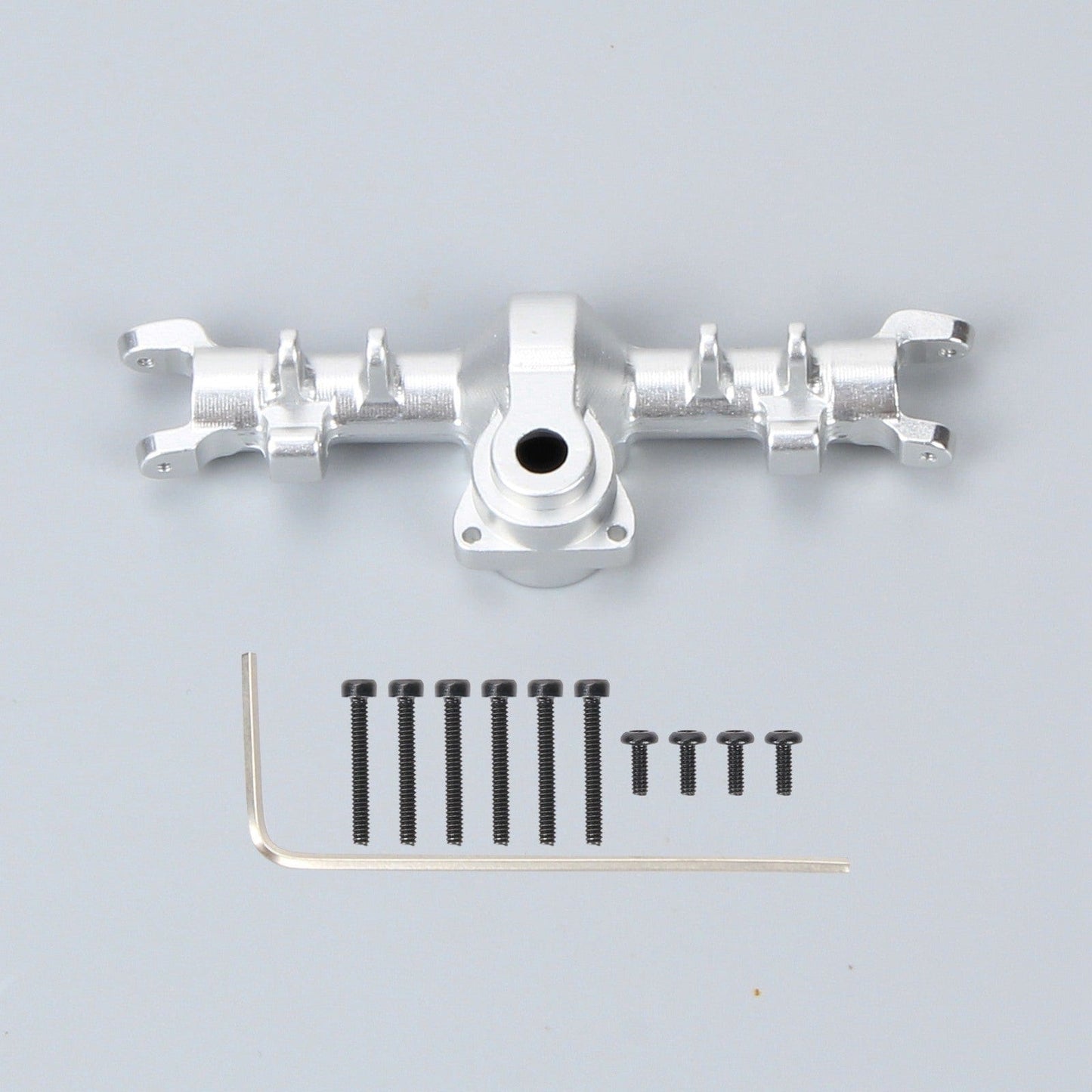 RCAWD AXIAL SCX24 Silver RCAWD Axial SCX24 Upgrades Aluminum alloy front axle housing w/o gears SCX2455