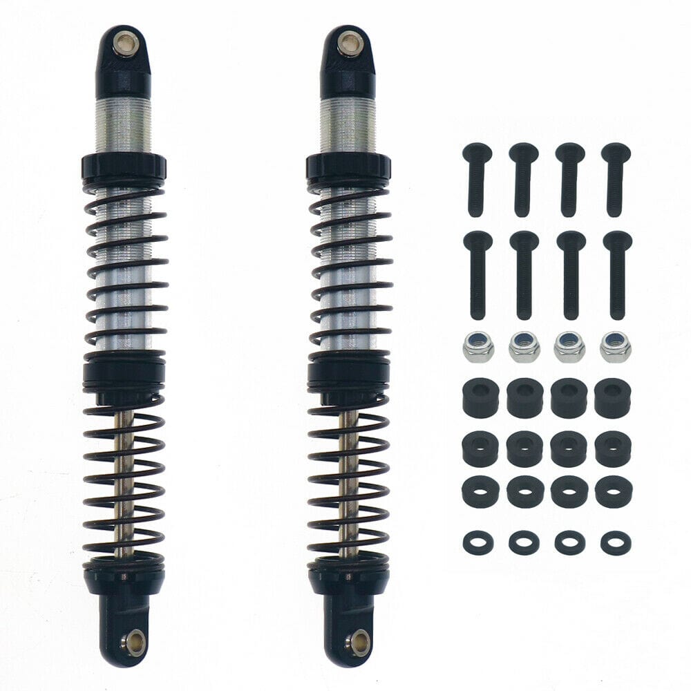 RCAWD AXIAL UPGRADE PARTS Black / 120mm RCAWD All Metal Advanced Shocks For 1/10 Axial SCX10 II TRX4 HSP Slash Redcat