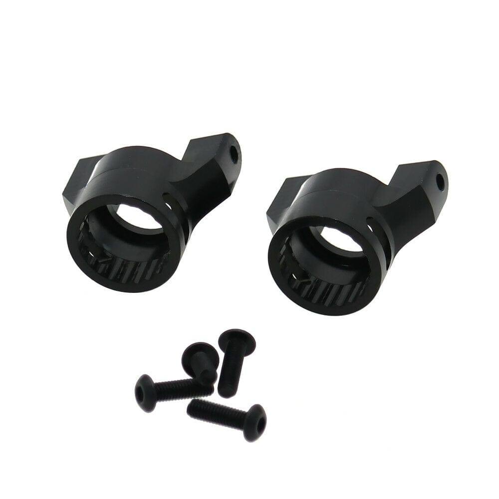 RCAWD AXIAL UPGRADE PARTS Black RCAWD Alloy Front C-Hub Carrier AX30762 For 1/10 RC Hobby Car Axial Wraith 2pcs