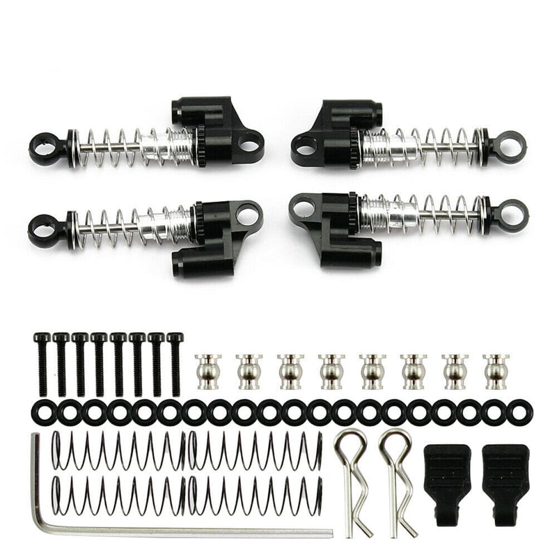 RCAWD AXIAL UPGRADE PARTS Black RCAWD AXI31612 For Axial SCX24 Shocks Crawlers AXI90081 AXI00001 AXI00002