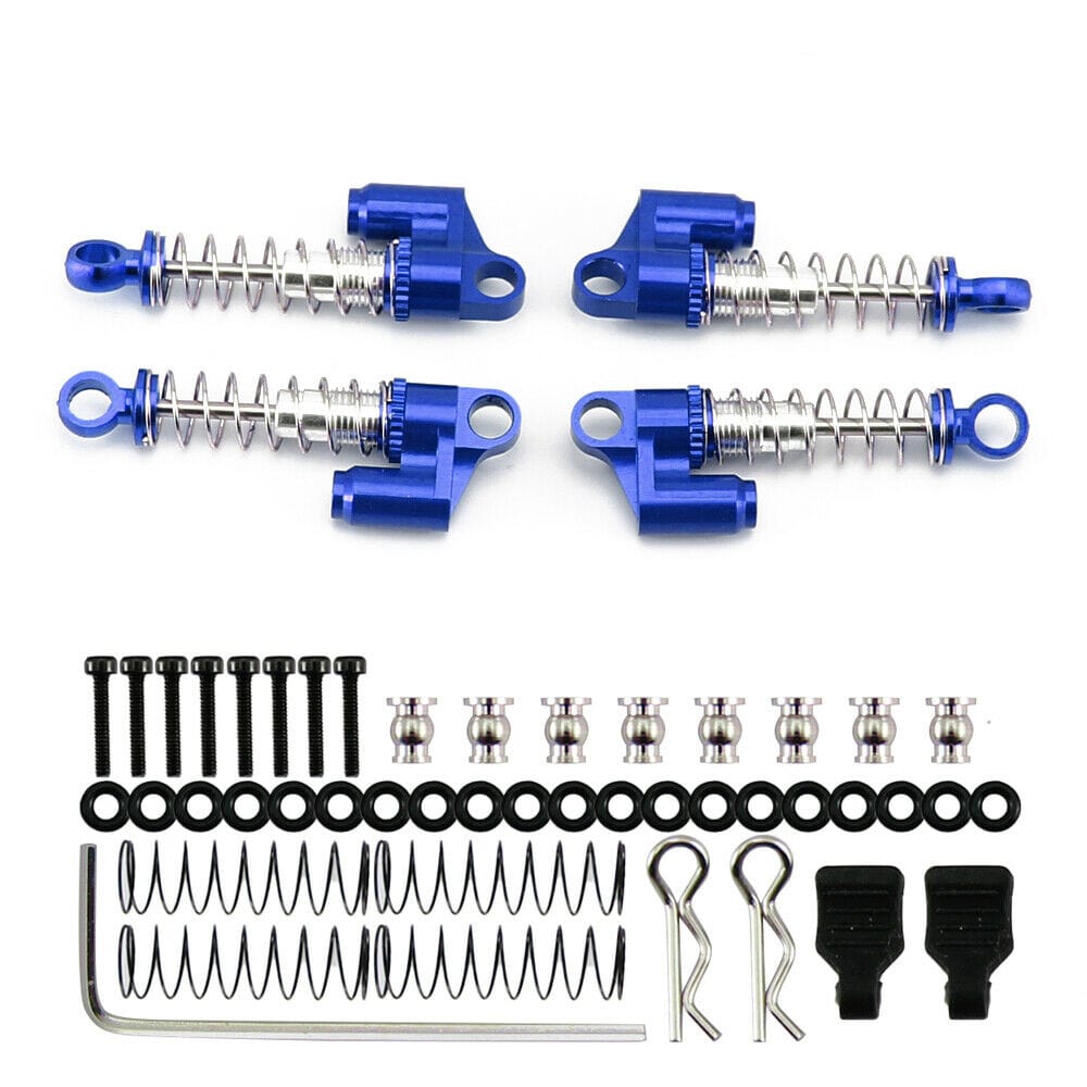 RCAWD AXIAL UPGRADE PARTS Blue RCAWD AXI31612 For Axial SCX24 Shocks Crawlers AXI90081 AXI00001 AXI00002