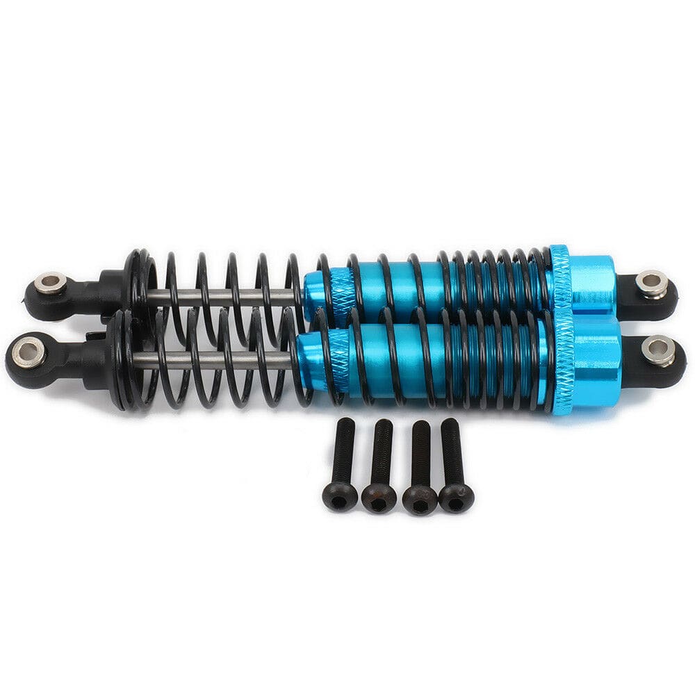 RCAWD AXIAL UPGRADE PARTS Blue RCAWD RC Shock Absorber Oil Filled Style 110mm for Rc Car 1/10 Axial Yeti Rock