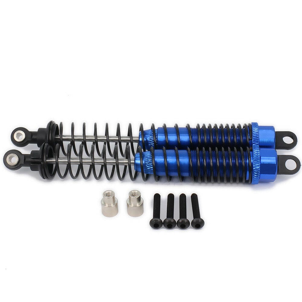 RCAWD AXIAL UPGRADE PARTS Dark Blue RCAWD 130mm RC Shock Absorber  Oil Filled style for RC Model Car 1/10 Axial Yeti Rock 2pcs