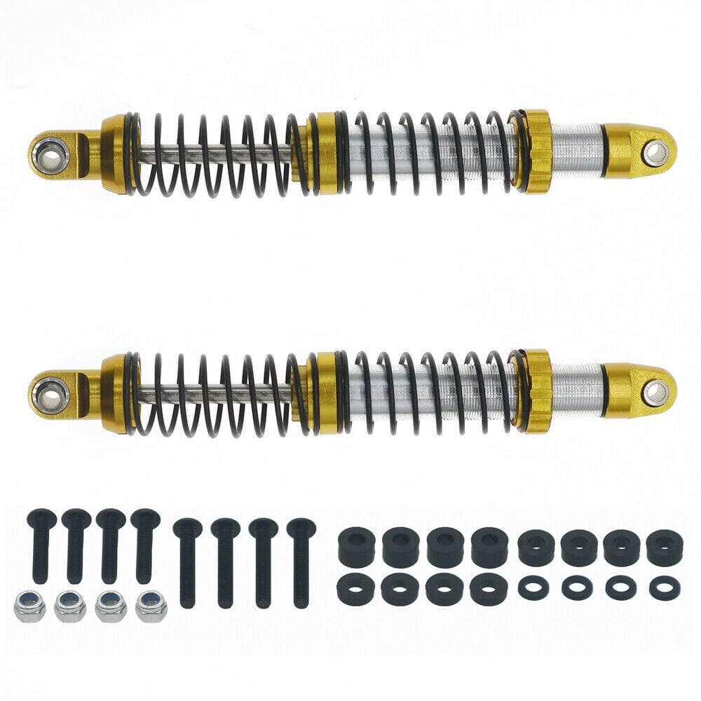 RCAWD AXIAL UPGRADE PARTS RCAWD All Metal Advanced Shocks For 1/10 Axial SCX10 II TRX4 HSP Slash Redcat