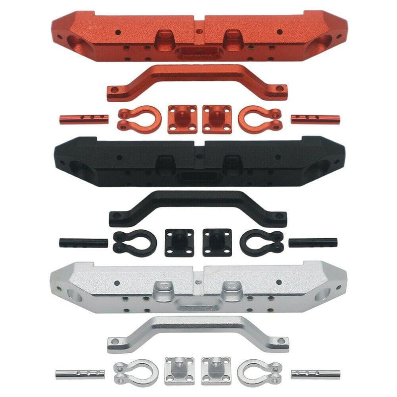 RCAWD alloy front bumper with light set SCX2413 - RCAWD
