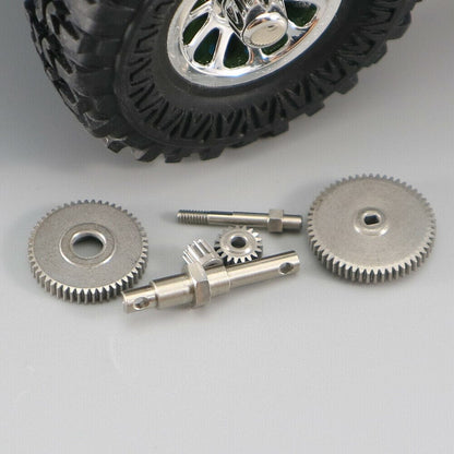 RCAWD AXIAL UPGRADE PARTS RCAWD motor spur pinion main differential input gear drive shaft for axial scx24