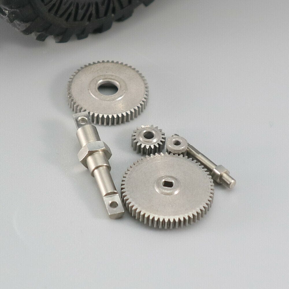 RCAWD AXIAL UPGRADE PARTS RCAWD motor spur pinion main differential input gear drive shaft for axial scx24