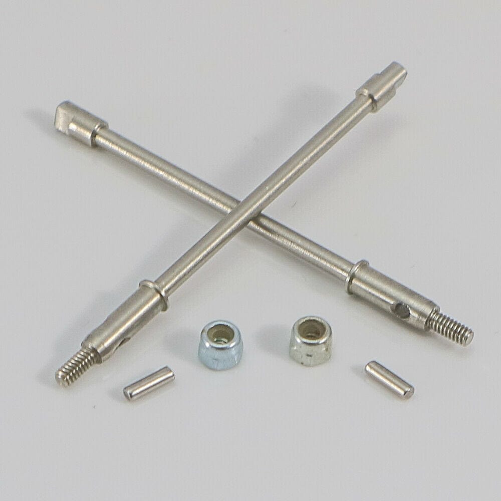 RCAWD AXIAL UPGRADE PARTS RCAWD Rear Center Drive Shaft Set For Axial SCX24 Crawlers AXI90081 AXI00001 2cps