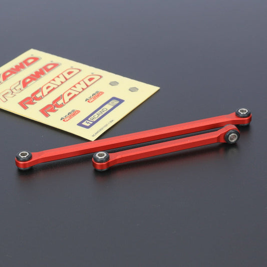 RCAWD Axial UTB18 Red RCAWD Axial UTB18 Capra upgrades Aluminum alloy Steering Link Set linkage tie rod AXI214001