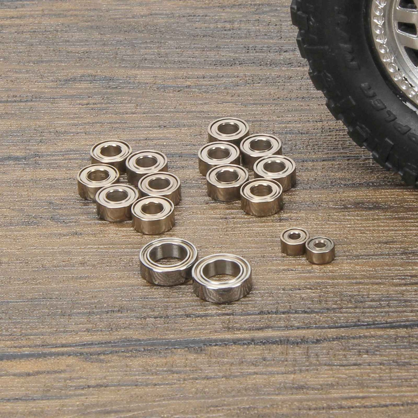 RCAWD ball bearing set SCX2491S RCAWD SCX24 Portal Axle Accessories